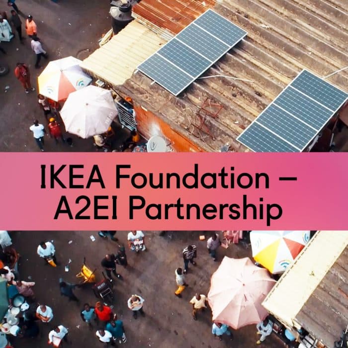 New Partnership with the IKEA Foundation