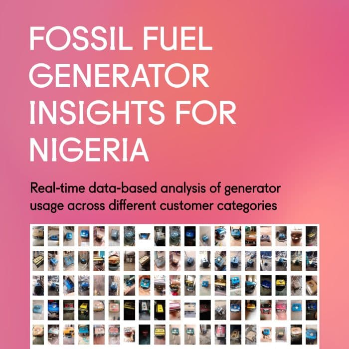 New report on fossil fuel generator insights for Nigeria