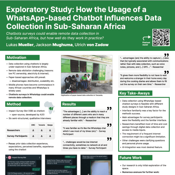 Short paper on the Impact-Survey-Bot & Data Collection in Sub-Saharan Africa